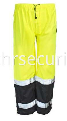 Waterproof Hi Vis Yellow Men's Pants